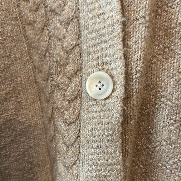 Tan Button-Up Cardigan - Picture 4 of 5